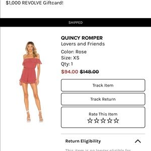 Lovers and friends romper